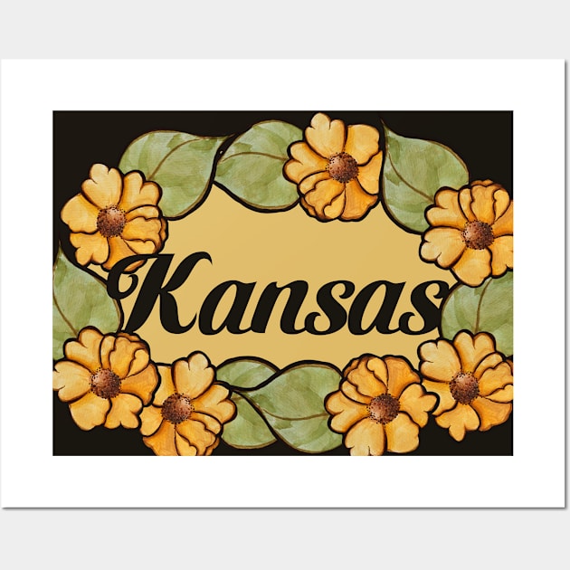 Kansas Wall Art by bubbsnugg